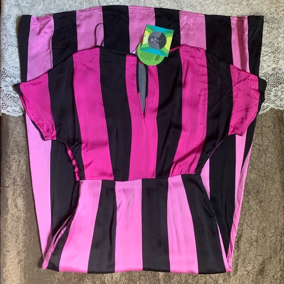 Christopher John Mixed Stripe Dress - Picture 4 of 12